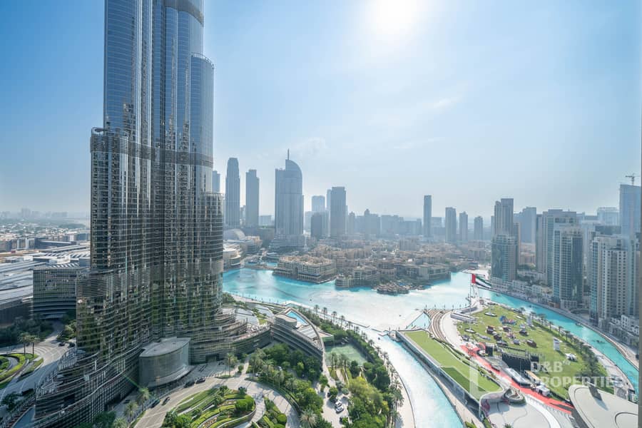 Brand New | Burj Khalifa and Fountains view