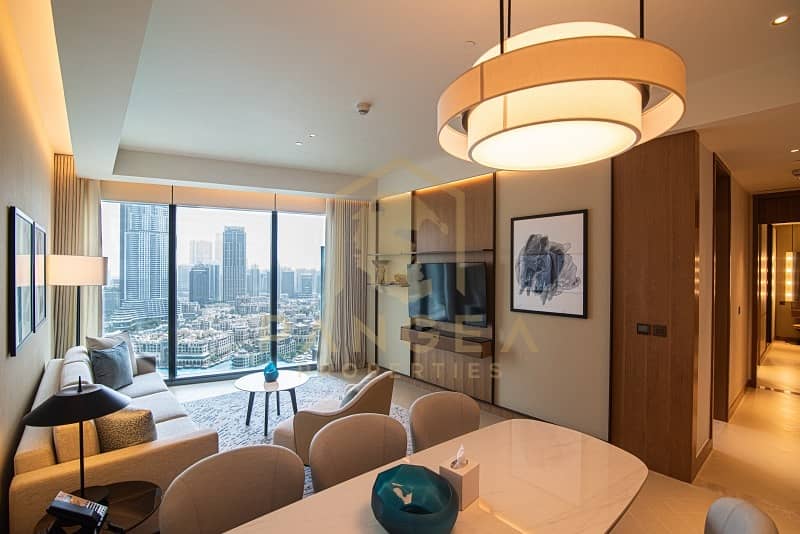 位于迪拜市中心，迪拜歌剧院谦恭公寓，The Address Residences Dubai Opera Tower 1 2 卧室的公寓 410000 AED - 8196443