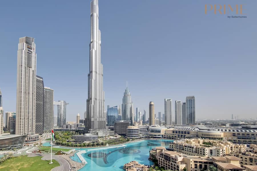 Full Burj Khalifa & Fountain View | Vacant Full Burj Khalifa & Fountain View | Vacant