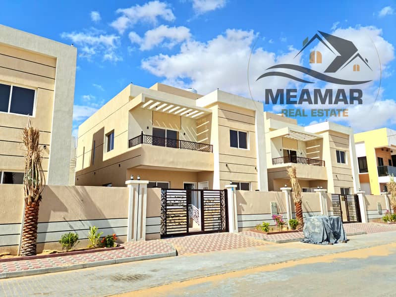 For sale without down payment and at the price of a snapshot from the owner, one of the most luxurious villas in Ajman, with hotel construction villa