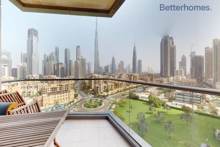 2 Bedroom Apartment for Sale in Downtown Dubai, Dubai - Vacant on Transfer | B. Khalifa View | Mid Floor
