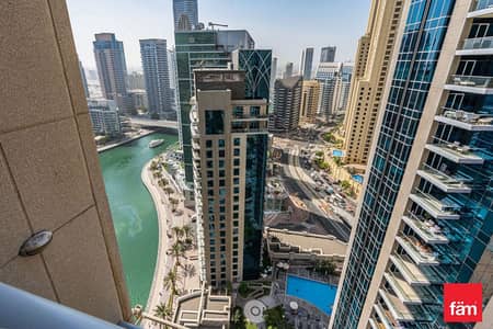 1 Bedroom Flat for Rent in Dubai Marina, Dubai - Fully Furnished|Part Sea View | Marina Promenade