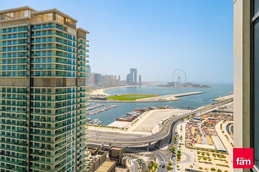 位于迪拜港，艾玛尔海滨社区，海滩风光公寓小区，海滩风光1号塔 1 卧室的公寓 189888 AED - 7914846