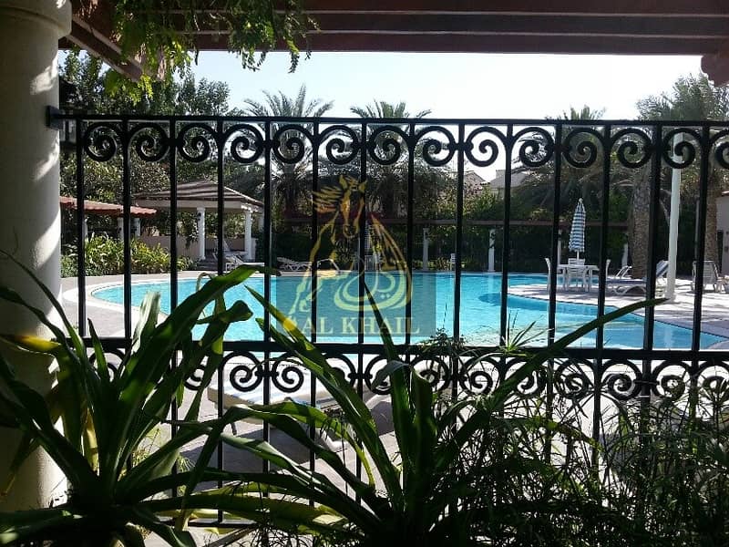 Corner 3 br +study and maid room villa for sale in Green Community East Corner 3 br +study and maid room villa for sale in Green Community East