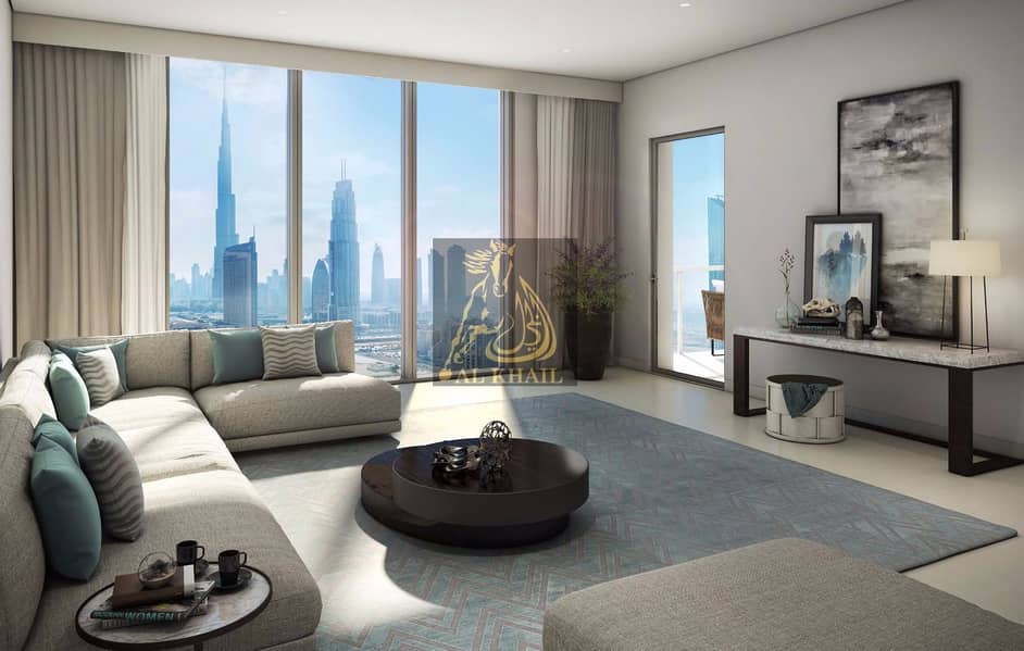 5% Down Payment | High-end 2BR Apartment in Downtown Dubai | Stunning Views of Downtown Community