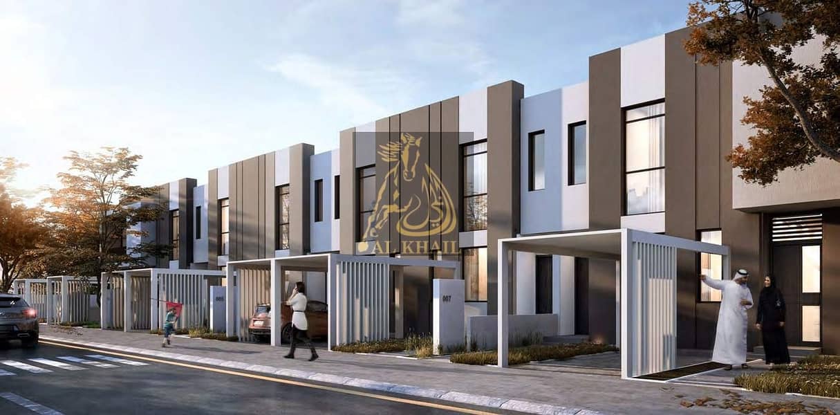 Only 5% Booking Fee! | 1% Monthly Installment| Magnificent 2BR Townhouse for sale in Aljada | Perfect Location! Only 5% Booking Fee! | 1% Monthly Installment| Magnificent 2BR Townhouse for sale in Aljada | Perfect Location!