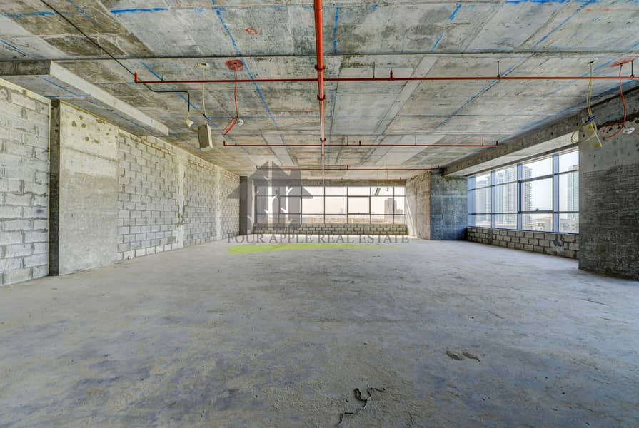 6 Wide Shell and Core Office Space Sheikh Zayed Road