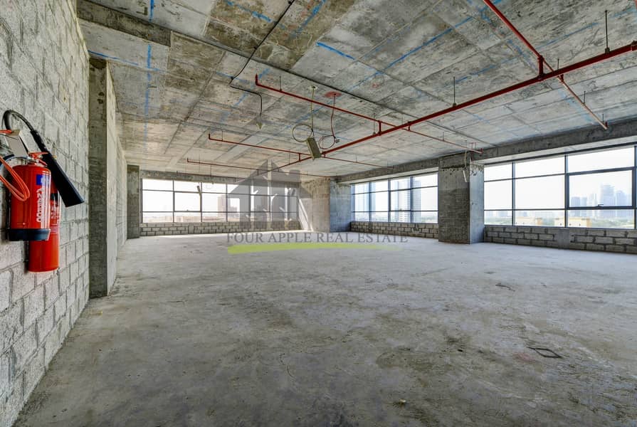 7 Wide Shell and Core Office Space Sheikh Zayed Road
