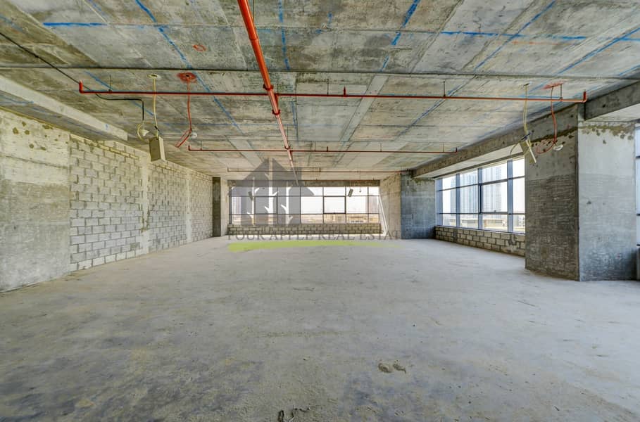 8 Wide Shell and Core Office Space Sheikh Zayed Road