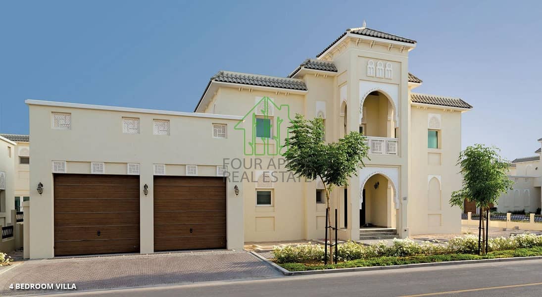 4 BR + Maids' Room | AED 156K in 1 Cheque