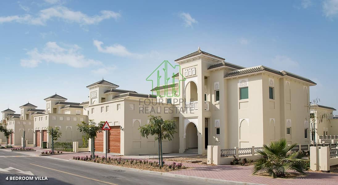 2 4 BR + Maids' Room | AED 156K in 1 Cheque