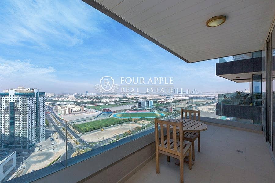 4 Huge Balcony | Fully Furnished | City View