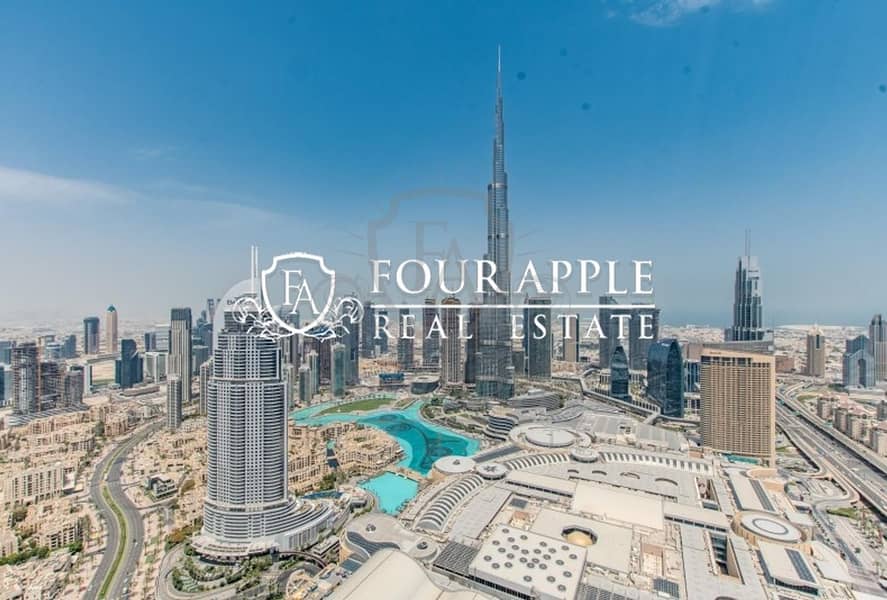 位于迪拜市中心，谦恭公寓喷泉景观综合体，谦恭喷泉景观2号大厦 4 卧室的顶楼公寓 15000000 AED - 6750443