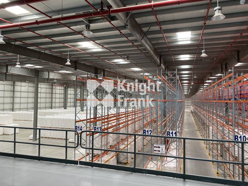 Partially Racked | 1,200 KW Power | 11m Height Partially Racked | 1,200 KW Power | 11m Height