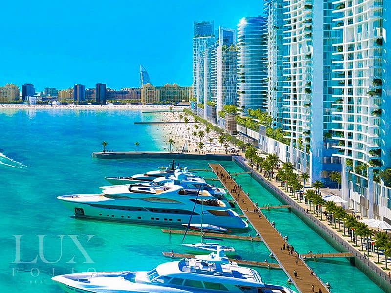 位于迪拜港，艾玛尔海滨社区，海滩岛公寓 2 卧室的公寓 4900000 AED - 7979332
