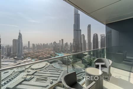3 Bedroom Apartment for Sale in Downtown Dubai, Dubai - Full Burj Khalifa Views | High Floor | Vacant