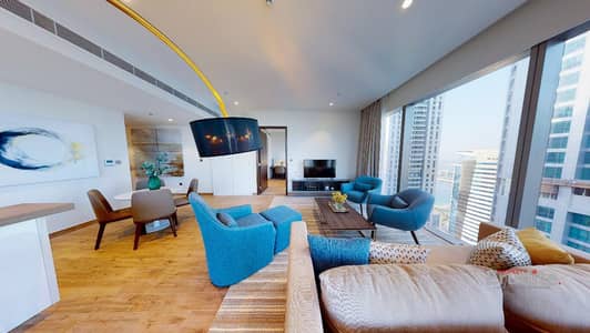 شقة 2 غرفة نوم للايجار في دبي مارينا، دبي - شقة في جميرا ليفينج بوابة المارينا،بوابة المارينا،دبي مارينا 2 غرف 330000 درهم - 7972230