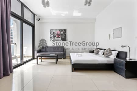 Studio for Rent in Dubai Marina, Dubai - Summer Offer | Short or Long Term | DEC Tower 2