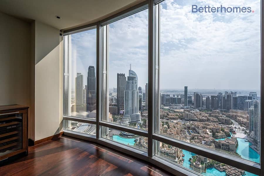 شقة في برج خليفة،وسط مدينة دبي 1 غرفة 3100000 درهم - 8189480