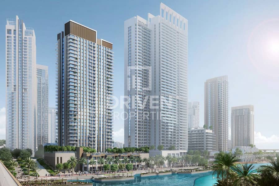 位于迪拜溪港，溪谷宫殿 1 卧室的公寓 1600000 AED - 8205573