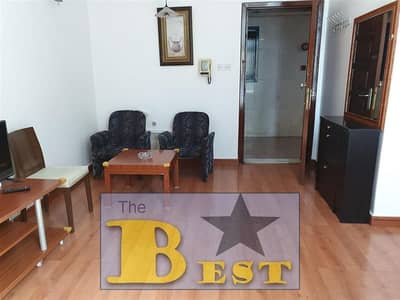 Studio for Rent in Tourist Club Area (TCA), Abu Dhabi - STUDI APRTMENT SEMI  FURNISHED CENTRAL AC . ,C/GAS. ON ELECTRA ROAD FOR RENT 39000/=