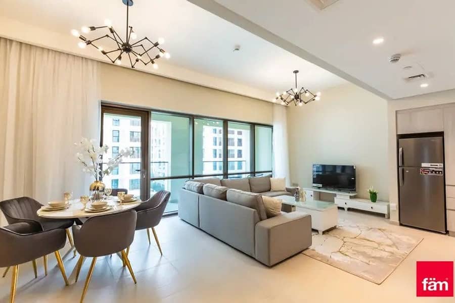 位于迪拜溪港，溪滩维达公寓 1 卧室的公寓 210000 AED - 8205974