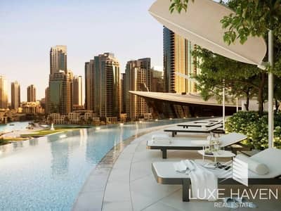 4 Bedroom Flat for Sale in Downtown Dubai, Dubai - High Floor | Full Burj View | Genuine Resale.