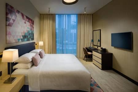 شقة 1 غرفة نوم للايجار في البرشاء، دبي - شقة بغرفة نوم واحدة بالقرب من مول الإمارات مع جميع الفواتير وخدمة الواي فاي والتنظيف ومواقف السيارات