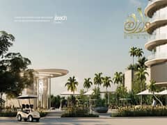 view of Al Hamra Lake Luxury apartments New launch