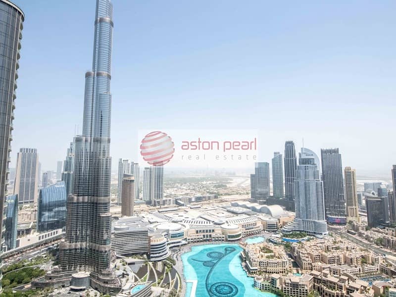 High Floor | Burj and Fountain View | Unfurnished High Floor | Burj and Fountain View | Unfurnished