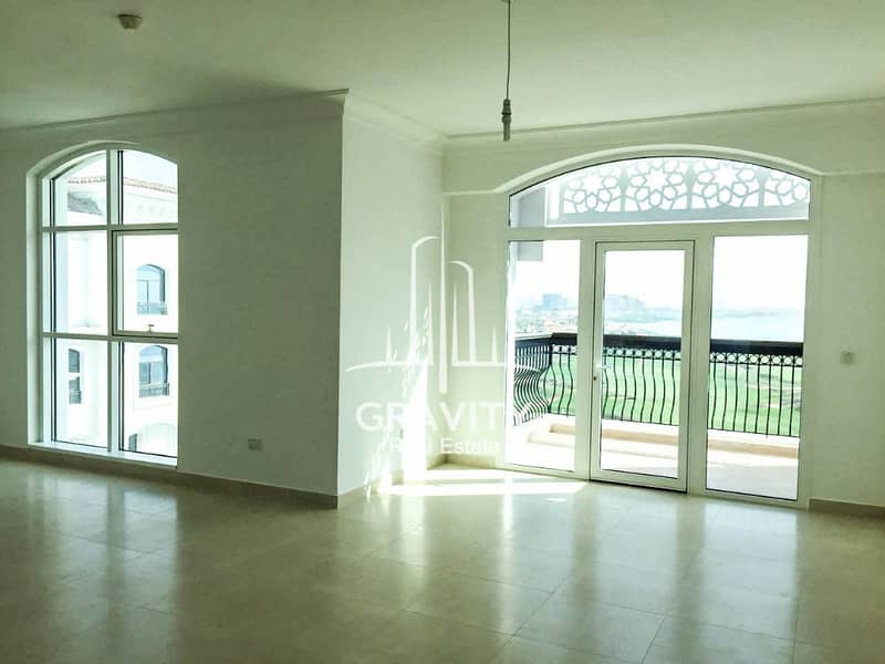 2 Full golf view 3BR apartment in Ansam with huge balcony