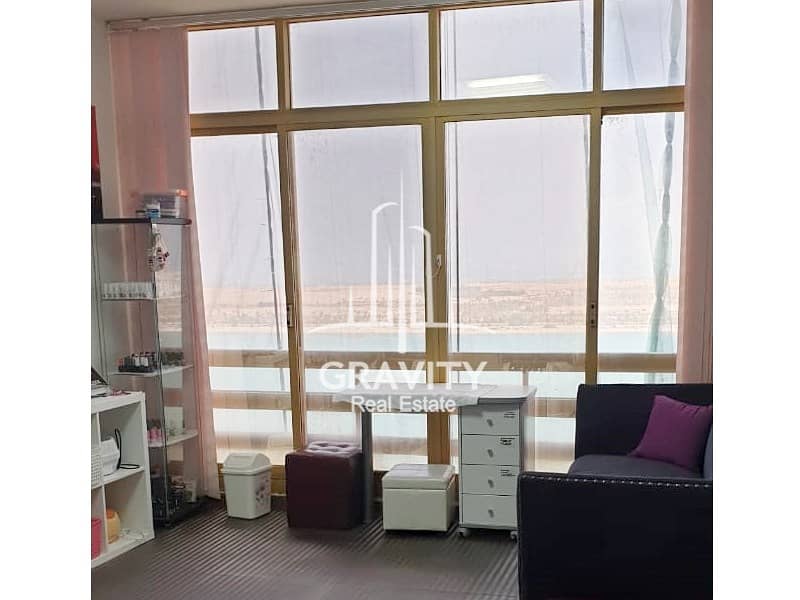 5 Cozy and Spacious Salon for rent with corniche view near WTC Mall