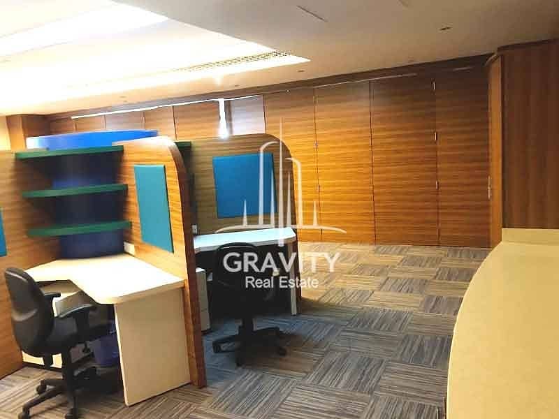 14 HOT DEAL! Excellent layout Fitted Office in Al Reem