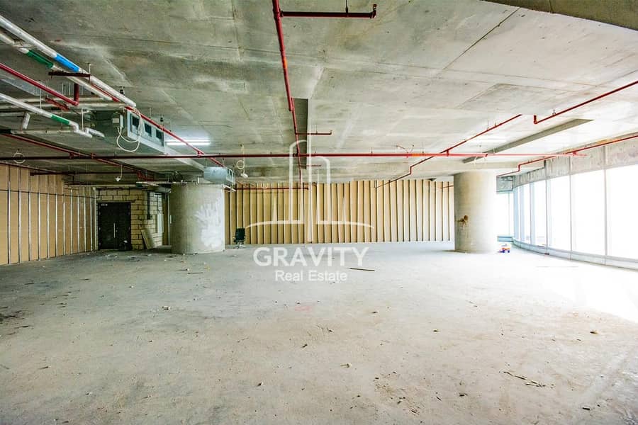 13 Middle Floor Shell & Core Office | Vacant Office