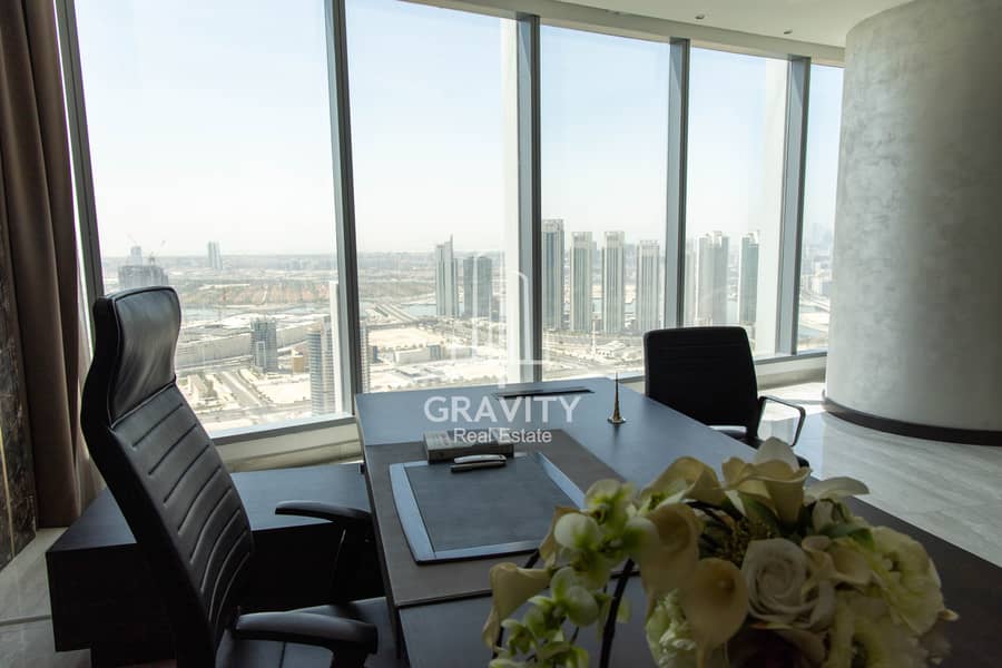 6 The most luxurious Furnished Office in Al Reem
