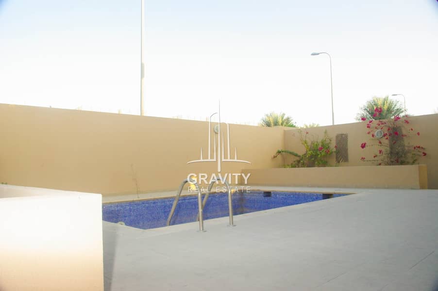 9 Dazzling 4BR Villa in Al Raha Gardens |Inquire Now