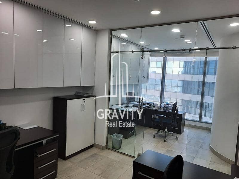 7 Vacant Fitted Office Space | Furnished