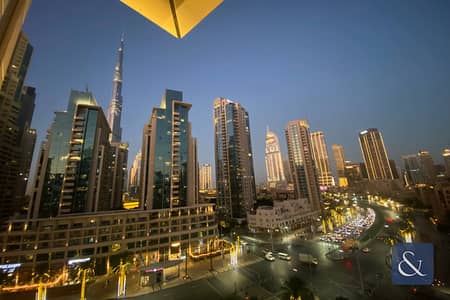 2 Bedroom Apartment for Rent in Downtown Dubai, Dubai - Burj Khalifa View | Large Layout I Service