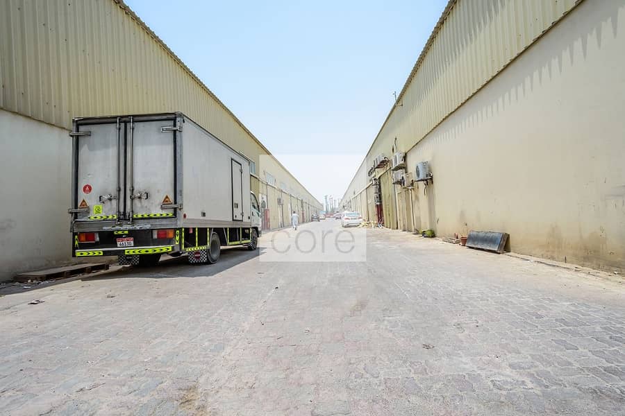 Fitted Warehouse for Rent in Mussafa City