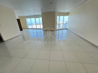 3 Bedroom Flat for Rent in Al Khan, Sharjah - Very Huge 3bhk/Corniche View/Master Bedroom/Wardrobes/Chiller free/ Parking free