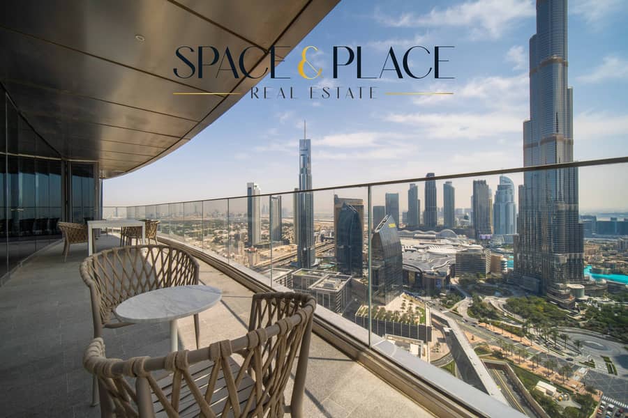 Burj Khalifa View | Lavish 3 BR | Ready to move-in