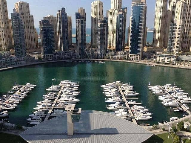 Spacious 4B/R + M For Rent in Dubai Marina