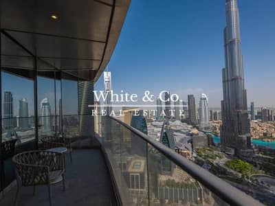 4 Bedroom Apartment for Rent in Downtown Dubai, Dubai - Bright layout / Burj Views / Vacant unit