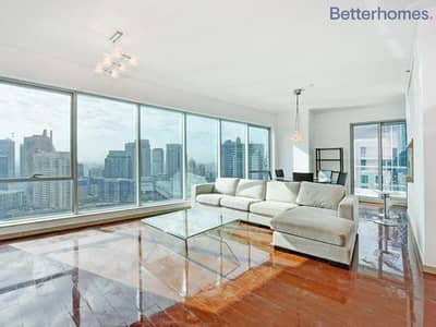 2 Bedroom Apartment for Rent in Dubai Marina, Dubai - Unfurnished I Full Marina View | Vacant
