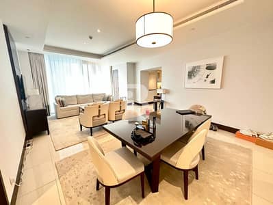 2 Bedroom Apartment for Rent in Downtown Dubai, Dubai - Vacant | High floor | Fullly Furnished