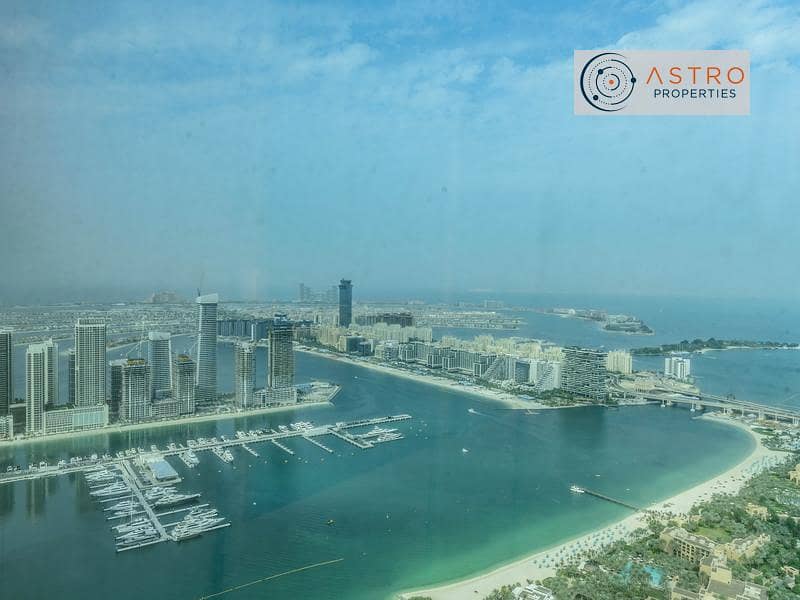 位于迪拜码头，海洋塔楼 3 卧室的公寓 180000 AED - 8198626