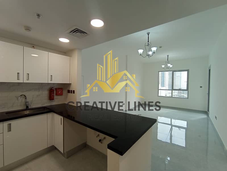 Hot Deal free gass &cooking range brand new building// 1bhk only in 68990