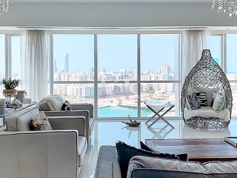 Fully Furnished | Full Sea View | Stunning Layout & Modern design