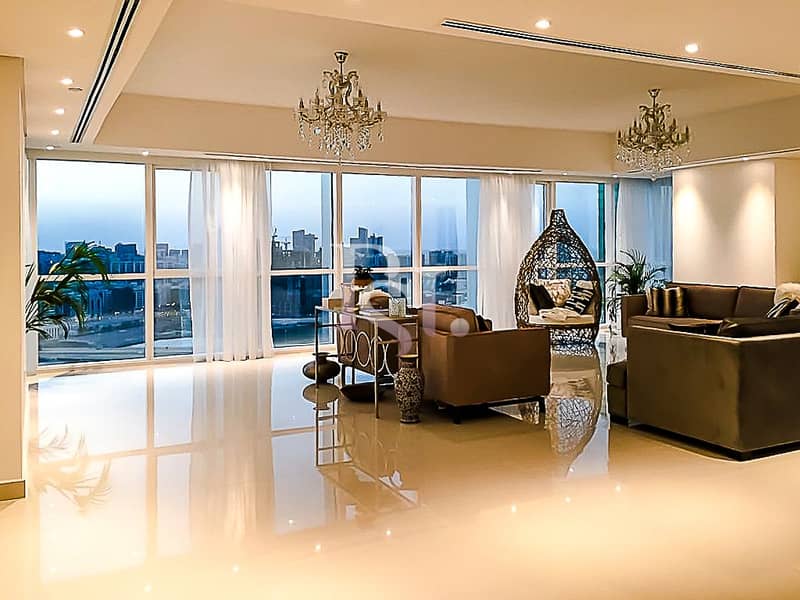 3 Fully Furnished | Full Sea View | Stunning Layout & Modern design