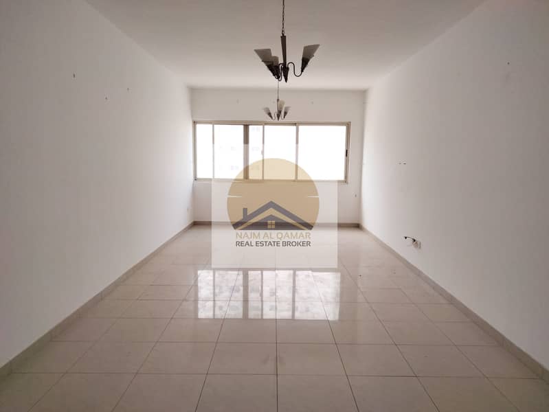 Free Chiller AC,Parking,H. C,/Luxury 3-BR with Master,Maids,Wardrobes/ Near Buhaira Corniche